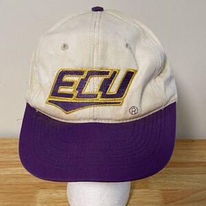 Vintage East Carolina Pirates Hat Cap Snap Back Men One Size NCAA Top Of World